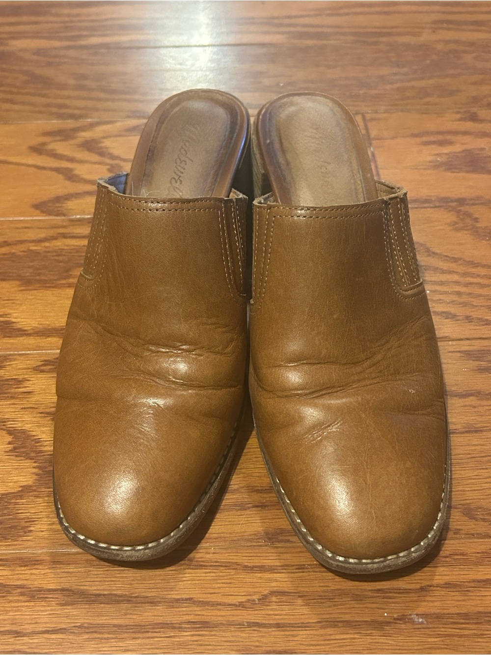Madewell The Harper Tan Mule